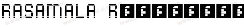 RASAMALA Regular字体转换